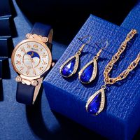 Elegant Cute Luxurious Color Block Buckle Quartz Women's Watches sku image 4
