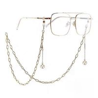 Retro Sexy Geometric Metal Women's Glasses Chain sku image 1