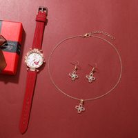 Elegant Luxurious Color Block Buckle Quartz Women's Watches main image 6