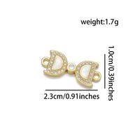 1 Piece Basic Geometric Copper Plating Inlay Jewelry Accessories sku image 4