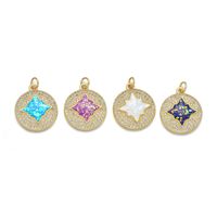 1 Piece Simple Style Star Copper Plating Inlay Jewelry Accessories main image 4
