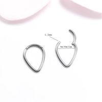 1 Piece Nose Rings & Studs Simple Style Solid Color 304 Stainless Steel main image 5