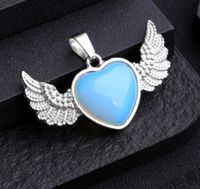 1 Piece Cute Heart Shape Alloy Inlay Jewelry Accessories sku image 7