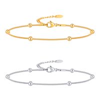 IG Style Geometric 304 Stainless Steel 18K Gold Plated Women's Anklet main image 10