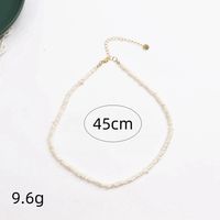Simple Style Geometric Alloy Freshwater Pearl Necklace main image 2