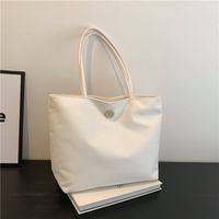 Women's Nylon Solid Color Classic Style Square Zipper Shoulder Bag main image 2