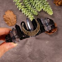 Women's Queen Wedding Handmade Solid Color Alloy Inlay Artificial Crystal Hair Band main image 7