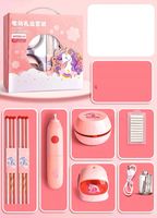 1 Set Cartoon Class Learning Children's Day Plastic Cute Stationary Sets main image 2