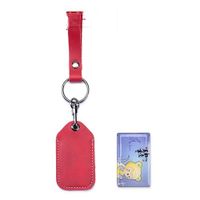 Unisex Solid Color Leather Open Card Holders sku image 16