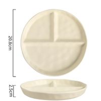 Casual Vacation Solid Color Porcelain Plate 1 Piece sku image 5