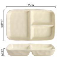 Casual Vacation Solid Color Porcelain Plate 1 Piece sku image 10
