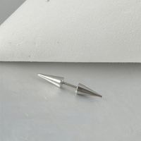 Casual Exaggerated Simple Style Solid Color Stainless Steel Eyebrow Nails Ear Studs In Bulk sku image 5