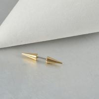 Casual Exaggerated Simple Style Solid Color Stainless Steel Eyebrow Nails Ear Studs In Bulk sku image 9