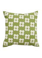 Casual Pastoral Flower Canvas Throw Pillow main image 3