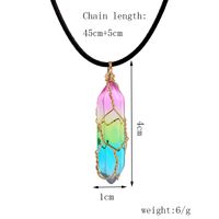 Ig Style Simple Style Geometric Artificial Crystal Women's Pendant Necklace main image 6