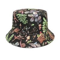 Unisex Cartoon Style Mushroom Wide Eaves Bucket Hat sku image 57