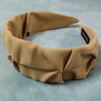 Simple Style Solid Color Cloth Handmade Hair Band 1 Piece sku image 8