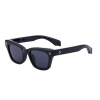 Retro Simple Style Solid Color Pc Square Full Frame Men's Sunglasses sku image 7