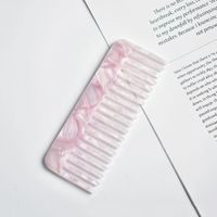 Casual Marble Acetic Acid Sheets Hair Combs sku image 12
