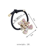 Women's Cute Bear Alloy Plating Inlay Rhinestones Hair Tie main image 7