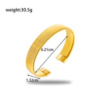 Simple Style Streetwear Solid Color Stainless Steel Plating 18k Gold Plated Bracelets Necklace sku image 3