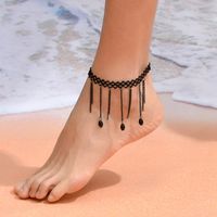 Simple Style Tassel Alloy Women's Anklet main image 1