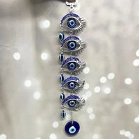 Classic Style Devil's Eye Artificial Crystal Alloy Pendant main image 2