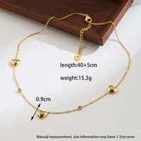 Ig Style Funny Devil's Eye Heart Shape Stainless Steel Plating 18k Gold Plated Rings Bracelets Necklace main image 2