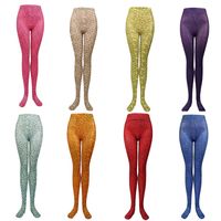 Women's Sexy Leopard Chemical Fiber Polyester Tights sku image 7