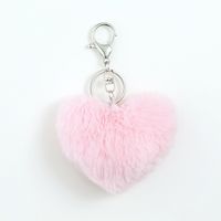 Romantisch Herzform Plüsch Valentinstag Taschenanhänger Schlüsselbund sku image 2