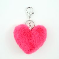 Romantisch Herzform Plüsch Valentinstag Taschenanhänger Schlüsselbund sku image 3