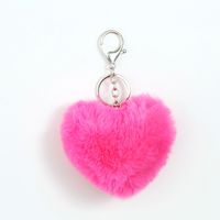 Romantisch Herzform Plüsch Valentinstag Taschenanhänger Schlüsselbund sku image 6