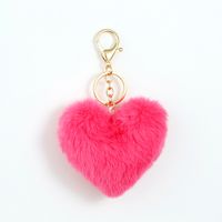 Romantisch Herzform Plüsch Valentinstag Taschenanhänger Schlüsselbund sku image 12