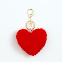 Romantisch Herzform Plüsch Valentinstag Taschenanhänger Schlüsselbund sku image 13