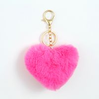 Romantisch Herzform Plüsch Valentinstag Taschenanhänger Schlüsselbund sku image 14