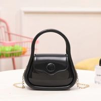 Women's Pvc Solid Color Cute Shell Flip Cover Jelly Bag main image 9