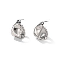 1 Pair Ig Style Simple Style Geometric Plating Sterling Silver Gold Plated Silver Plated Ear Studs main image 7