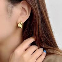 1 Pair Ig Style Simple Style Geometric Plating Sterling Silver Gold Plated Silver Plated Ear Studs main image 9