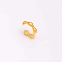 1 Piece Simple Style Geometric Plating Copper 18k Gold Plated Ear Cuffs main image 8