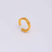 1 Piece Simple Style Geometric Plating Copper 18k Gold Plated Ear Cuffs main image 7