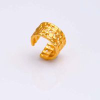 1 Piece Simple Style Geometric Plating Copper 18k Gold Plated Ear Cuffs main image 9