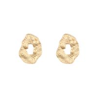 Ig Style Simple Style Irregular Solid Color Alloy Ear Studs main image 8