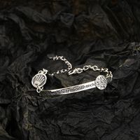 Simple Style Letter Sterling Silver Women's Anklet main image 4