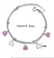 Ig Style Sweet Heart Shape Copper Bracelets In Bulk main image 2