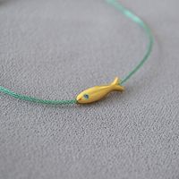 Simple Style Fish Nylon Copper Women's Anklet main image 4