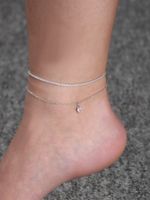 Simple Style Classic Style Geometric Copper Women's Anklet sku image 4