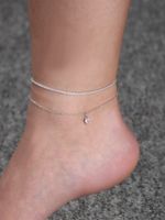 Simple Style Classic Style Geometric Copper Women's Anklet main image 1