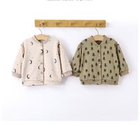 Simple Style Printing Cotton Girls Outerwear main image 1