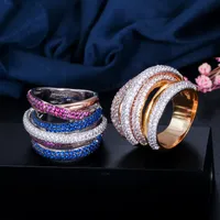 Wedding Simple Style Korean Style Ball Copper 14k Gold Plated Gold Plated Rhodium Plated Artificial Gemstones Rings In Bulk main image 4