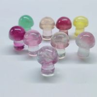 Mini Maceta De Cristal Natural De 2cm, Adornos De Champiñones Para Pecera sku image 71